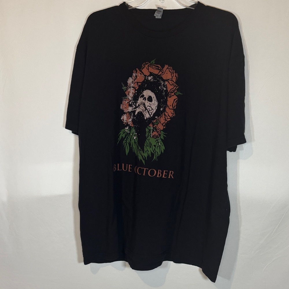 Blue October spinning the truth around tour Black Graphic Tee 3XL